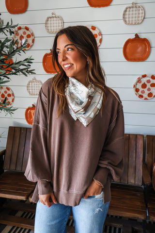 Dahlia Darling Silk Scarf • Champagne