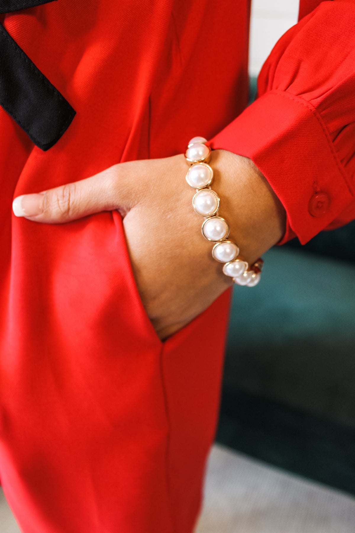 Timeless Traditions Pearl Bracelet • Gold