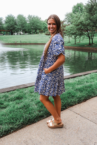 Take A Moment • Blue Floral
