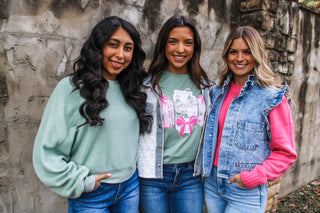 Dreaming Of A White Christmas Shacket