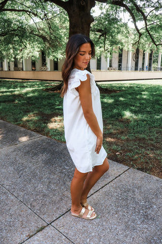 Make it Memorable • white eyelet dress