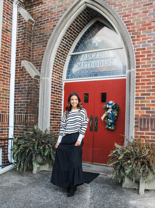 Making Memories Ruffle Skirt • Black