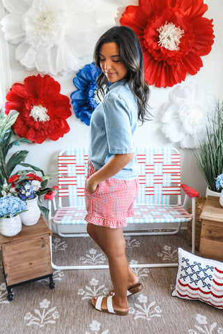 Americana Classic Denim Shirt • Light Wash
