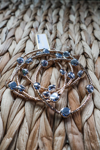 Lucia• mixed metal bracelet set