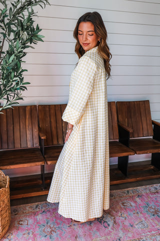 Sunny Strolls Maxi Dress • Yellow