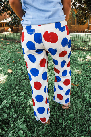 Connect The Dots Pants • Cream