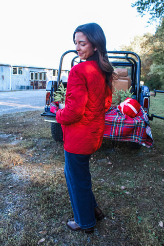 Timeless Traditions Barn Jacket • Red