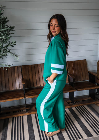 The Right Track Pant Set • Green