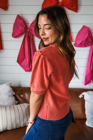 Pocket Full Of Love • Tomato Red - FINAL SALE