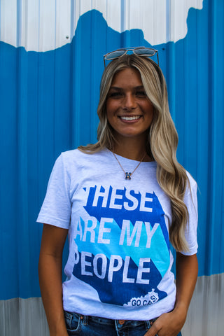 These Are My People Graphic Tee • Ash Grey - FINAL SALE
