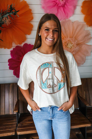 Find Your Peace • Mocha/Cream