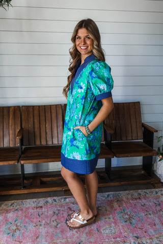 Garden Of Beauty • Green Floral