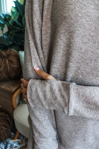 Embrace The Chill Hoodie • Mocha - FINAL SALE