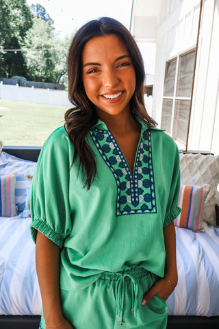 Paradise Cove Short Set • Green