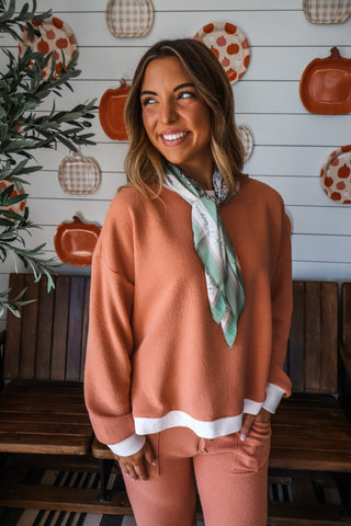 Soft & Sweet Pullover • Peach