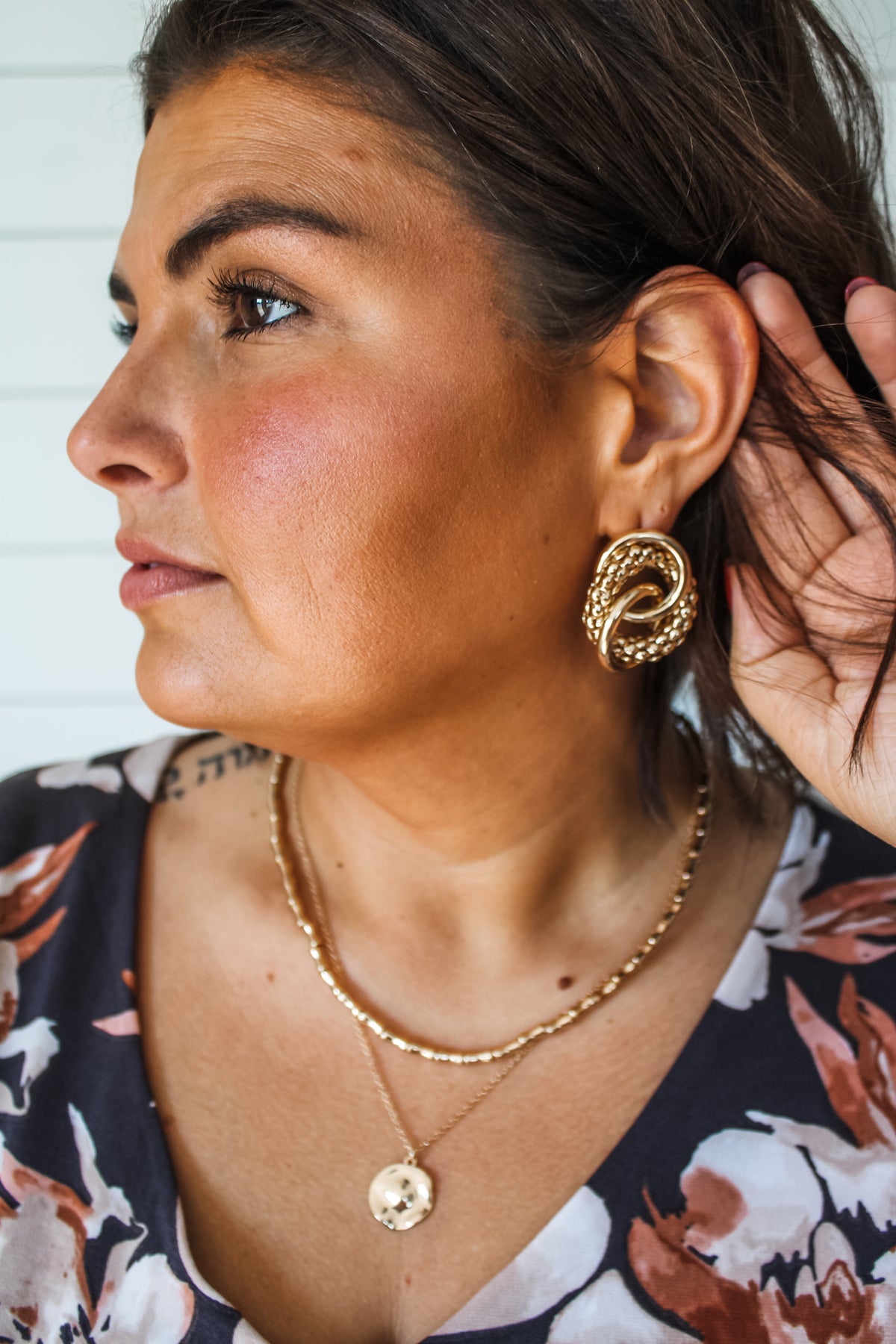 Style Statement Earrings • Gold