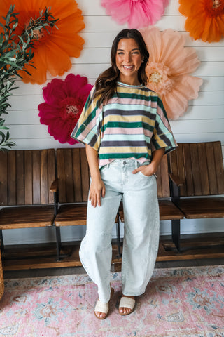 Be The Sunshine • Green Stripe