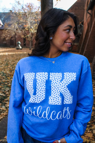 The Wildcats Spirit Graphic Sweatshirt • Heather Blue