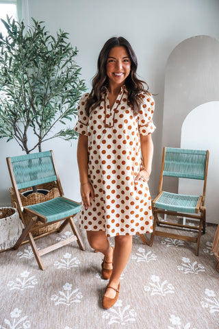 Style Spotlight Pocket Dress • Cider Dot