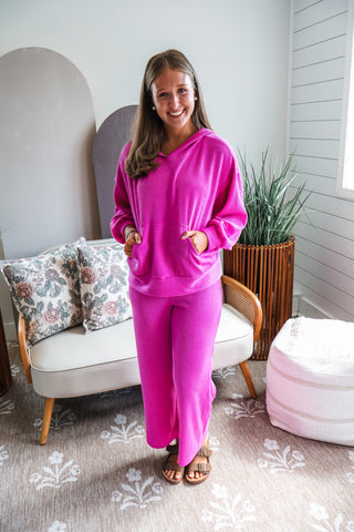 Everyday Favorite Pant Set • Fuchsia