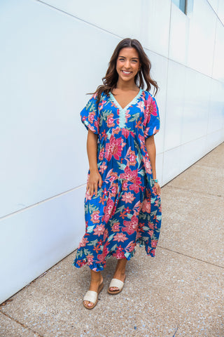 Beautiful Inspiration • Blue Floral - FINAL SALE