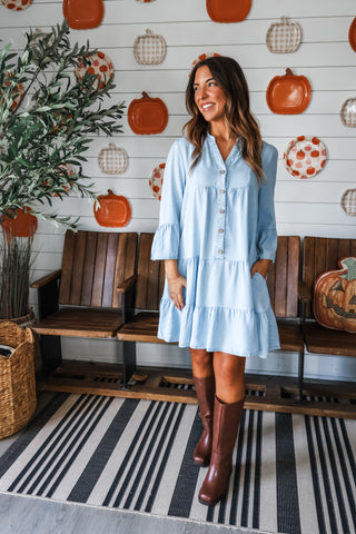 Dancing In The Breeze • Light Denim