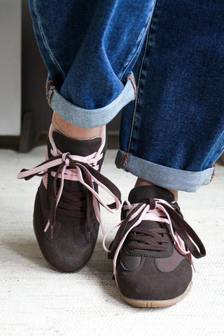In The Lane Sneaker • Brown/Pink