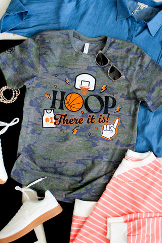Hoop There It Is Graphic Tee • Camo