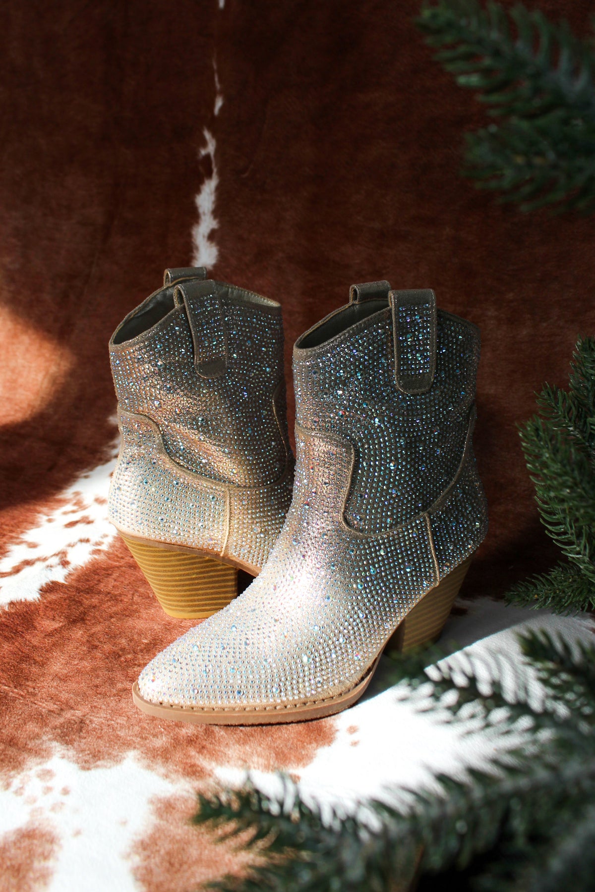 Rodeo Queen Rhinestone Boot • Champagne
