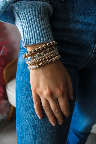 Joy & Sparkle Bracelet • Champagne