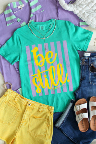 Be Still Graphic Tee • Island Green
