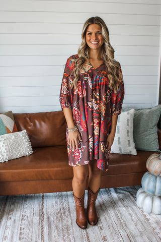 Autumn In The Air • Brown Multi