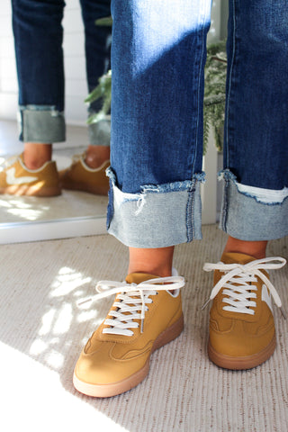 Everyday Kicks Modern Sneaker • Mustard