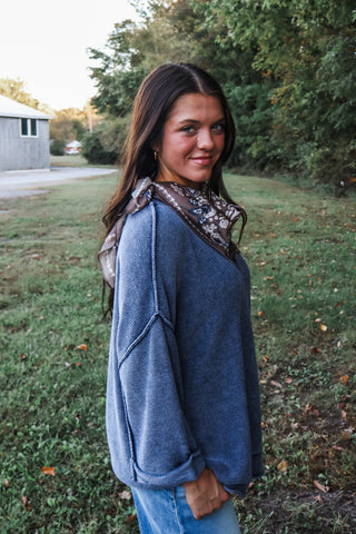Lived-In Layers • Washed Navy