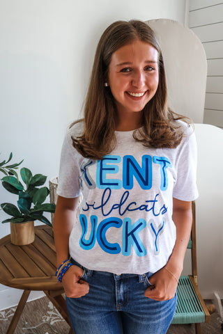 Kentucky Wildcats Graphic Tee • Ash Grey