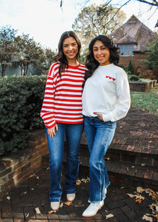 Jesus Loves You Sweatshirt • White