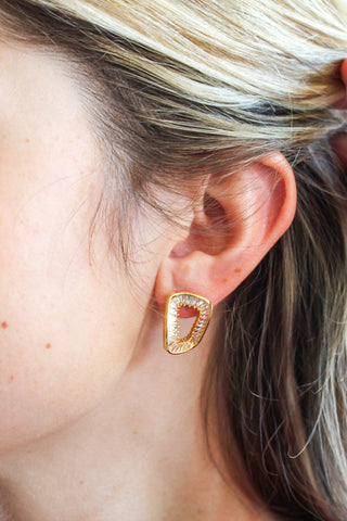 Elevated Elegance Earrings • Gold
