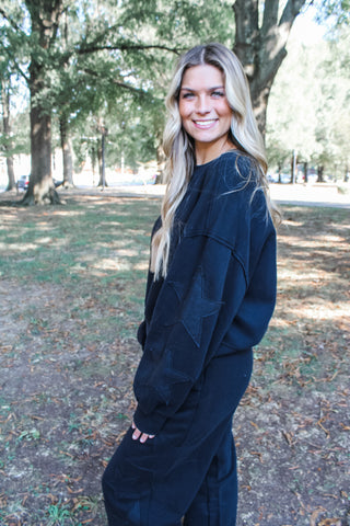 Under The Stars Pullover • Black