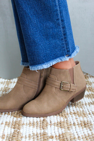 Franklin Ankle Boot • Deep Taupe