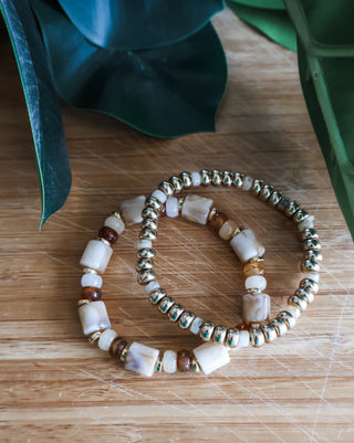 Made To Match Bracelet • Latte