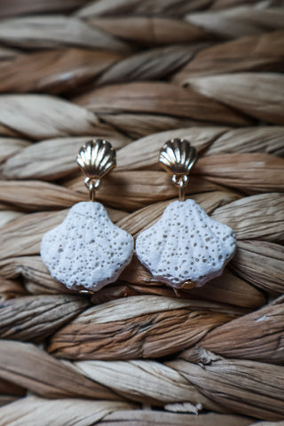 Seaside Beauty Earrings • Ivory