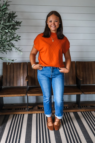 Elegant Ease • Pumpkin Orange