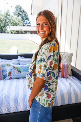 Sundance Blooms • Cream Floral