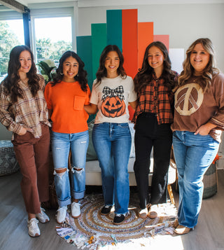 Autumn Adventure Pocket Sweater • Orange - FINAL SALE