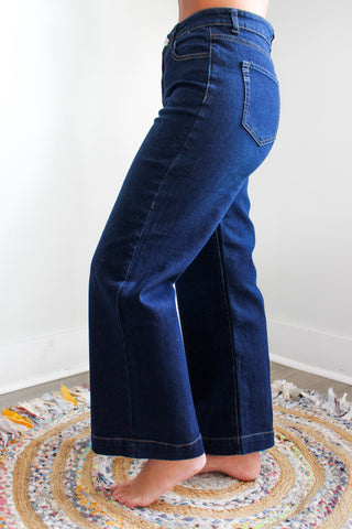 Romy Wide Leg Jean • Dark Wash