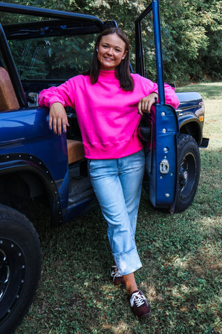 Celebrate The Cozy Pullover • Pink