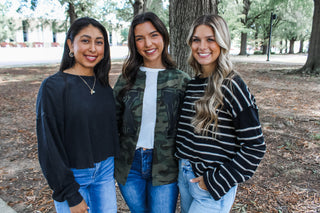 Camo Cutie Kentucky Sweatshirt Cardigan • Olive