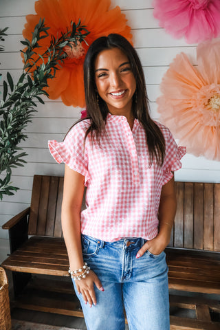 Gingham Darling • Pink