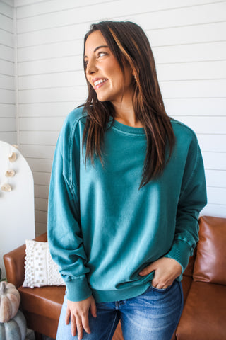 Seasonal staple • loden green - FINAL SALE