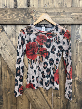 Wild about Fall • sheer top